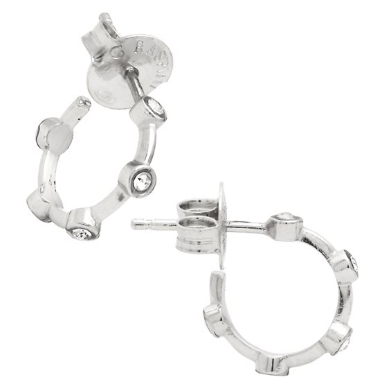 Pendientes Giovanni Raspini Mujer Satellite in Plata Zircone 12551 - 12551